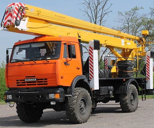 Аренда автовышки в Находке и  Приморском крае
